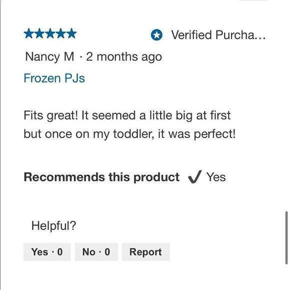 DISNEY FROZEN PJ 4 Piece Set - Picture 9 of 14